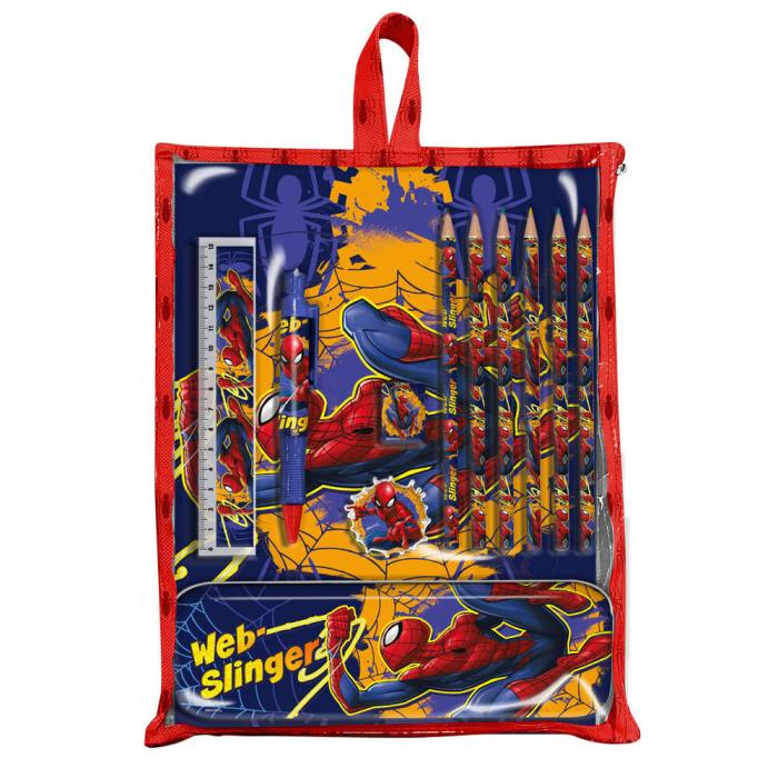 Marvel Spiderman stationery set in bag 43455
