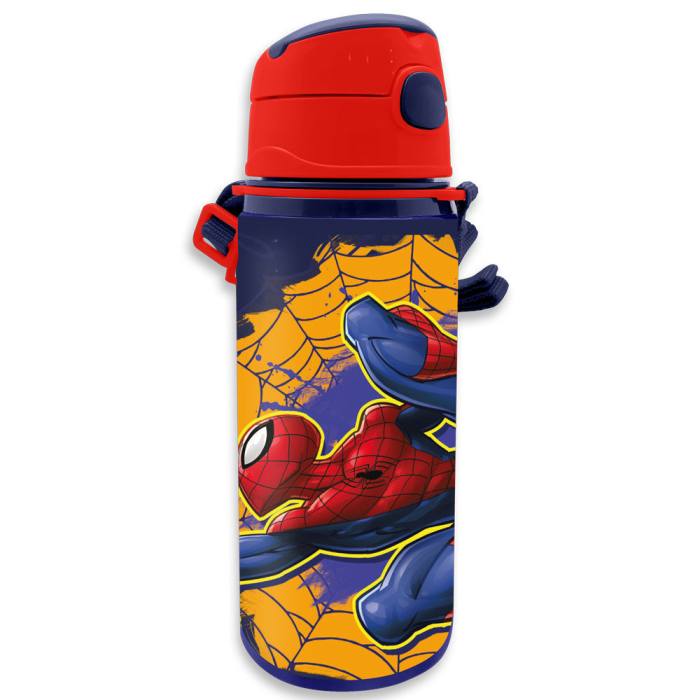 Marvel Spiderman aliminum canteen 600ml 43530