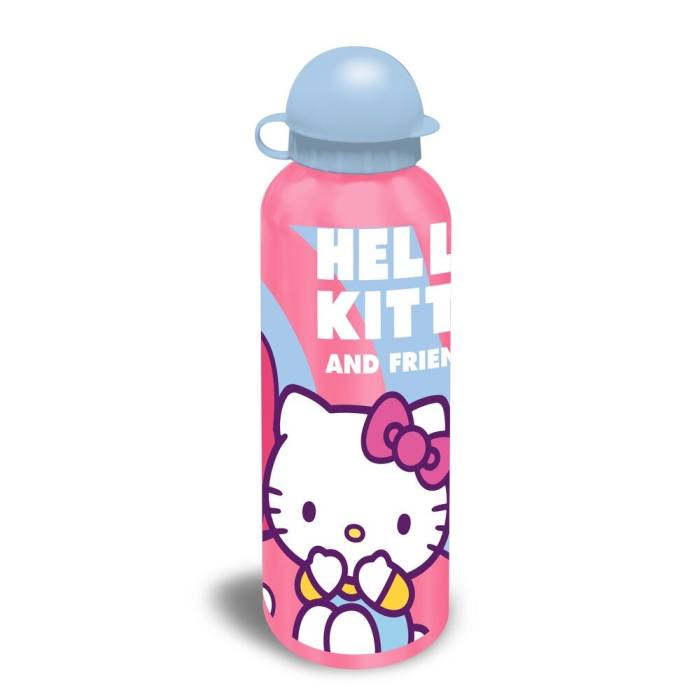 Hello Kitty and Friends assorted aluminium bottle 500ml 44001
