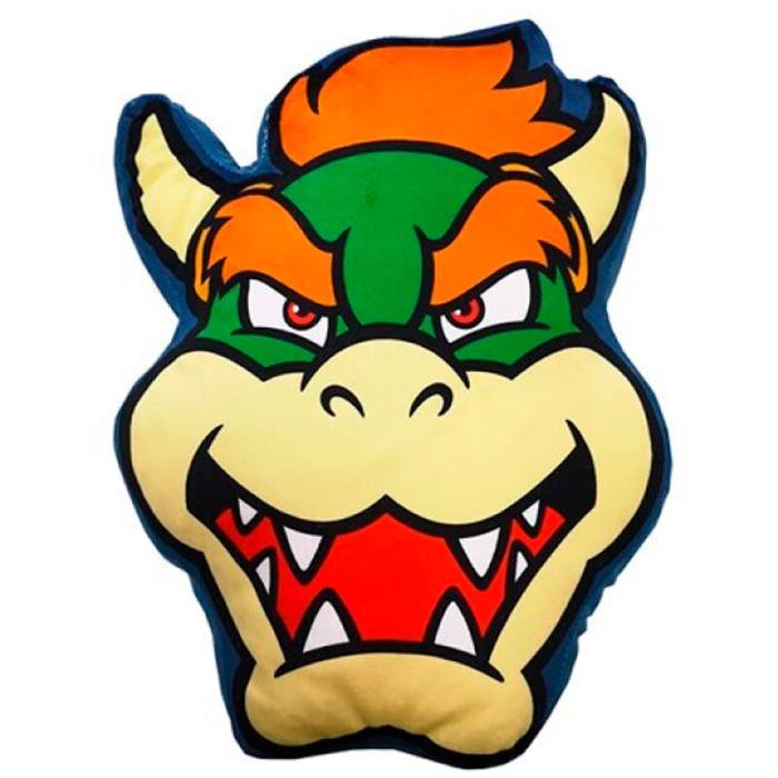 Super Mario Bros Bowser 3D cushion 49361