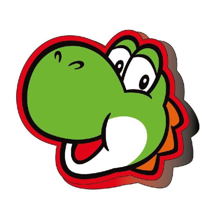 Super Mario Bros Yoshi 3D cushion 49359