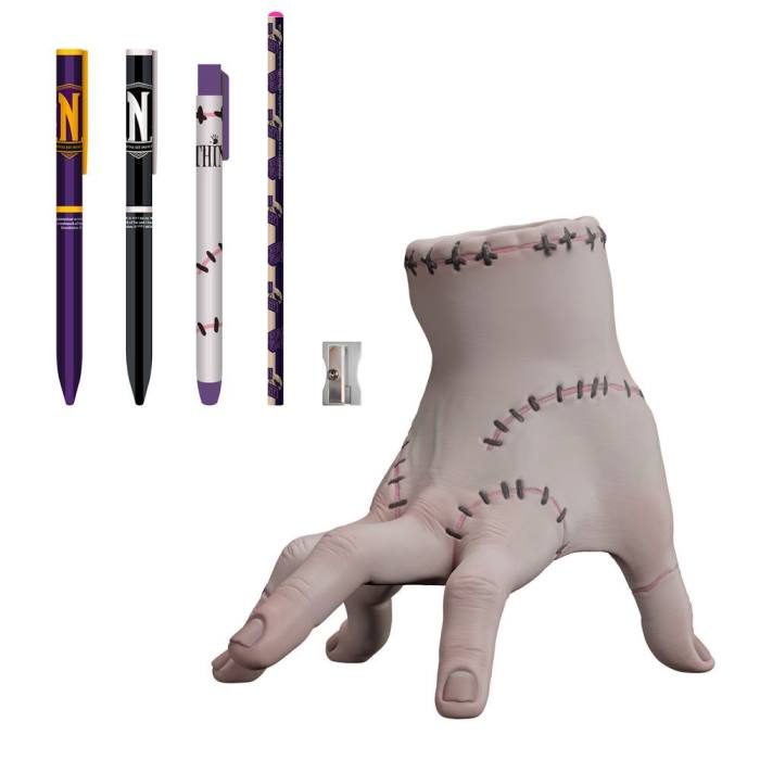 Wednesday Thing Pencil holders + pencils 49107