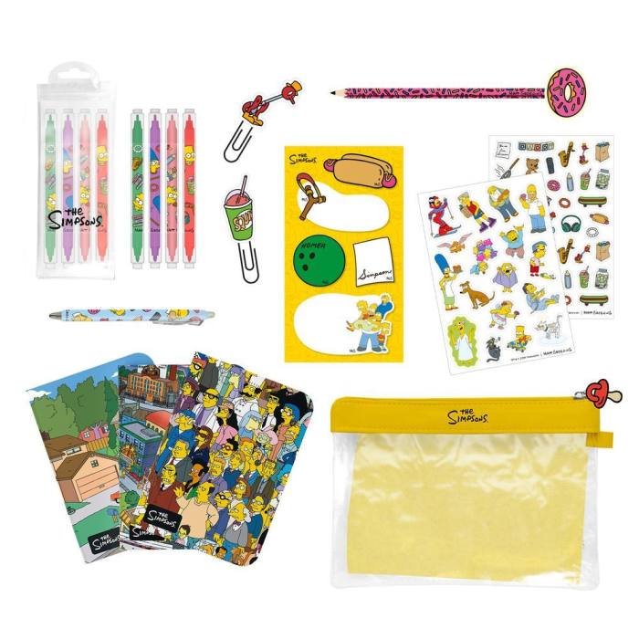 The Simpsons stationary set 49112