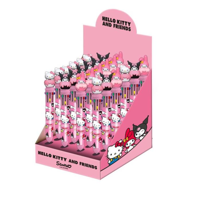 Hello Kitty assorted 10 colour pen 51784