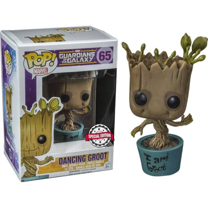 POP figure Marvel Guardians of the Galaxy Dancing I Am Groot Exclusive 53437