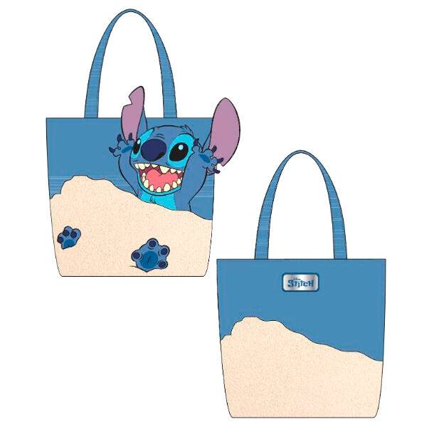 Disney Lilo & Stitch Beach Day Stitch tote bag 53708