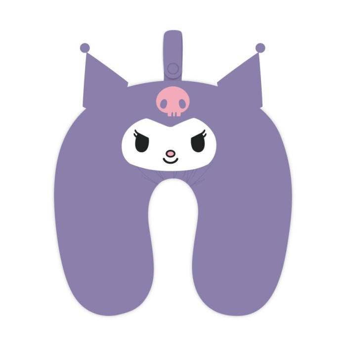 Hello Kitty Kuromi neck cushion 53341