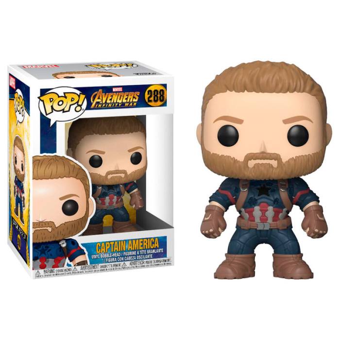POP figure Marvel Avengers Infinity War Captain America 54681