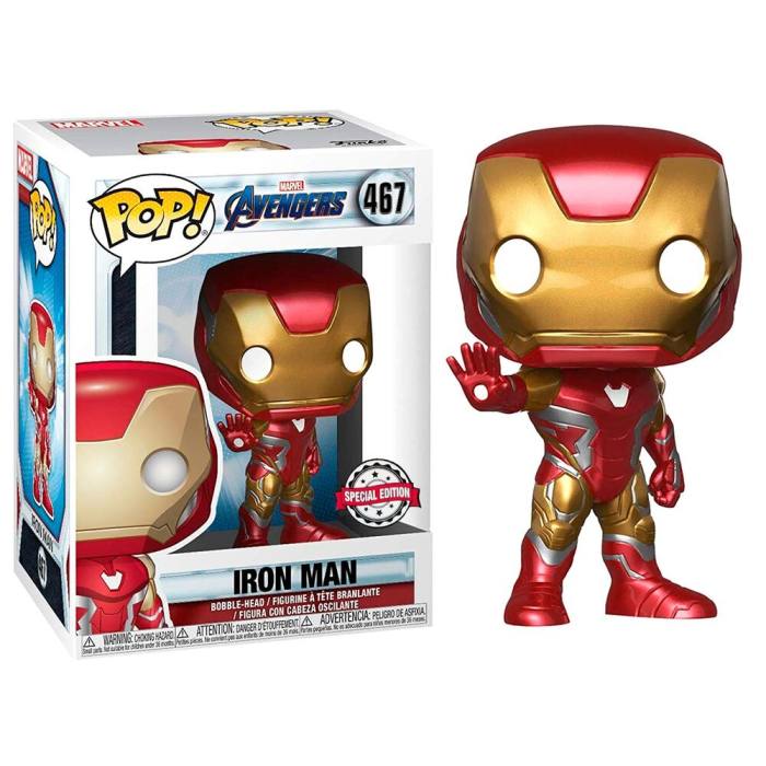 POP figure Marvel Avengers Endgame Iron Man Exclusive 54876