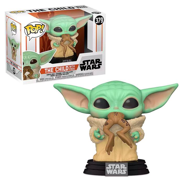 POP figure Star Wars Mandalorian The Child with Frog 55465
