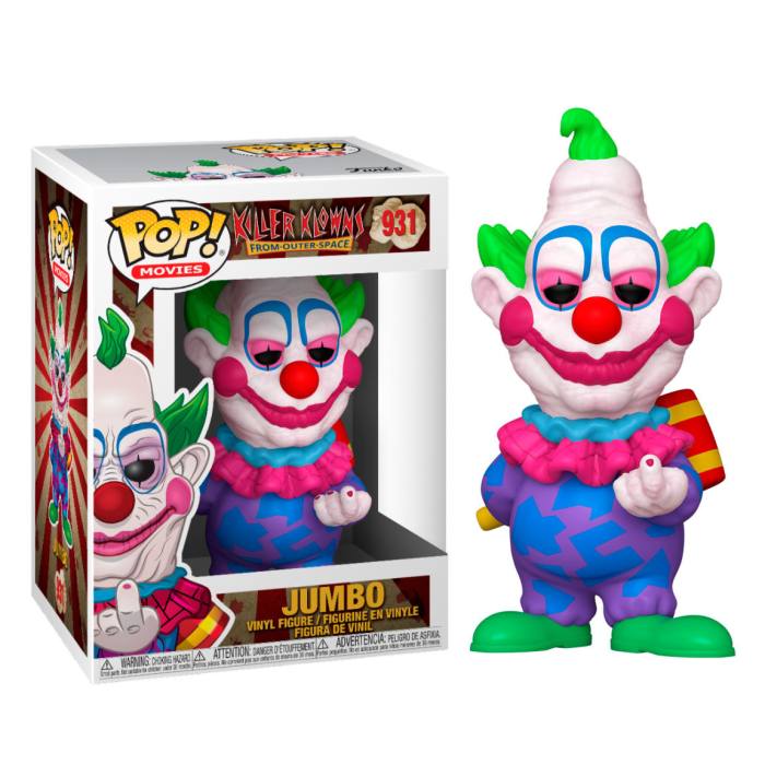 POP figure Killer Klowns From Outer Space Jumbo 55047