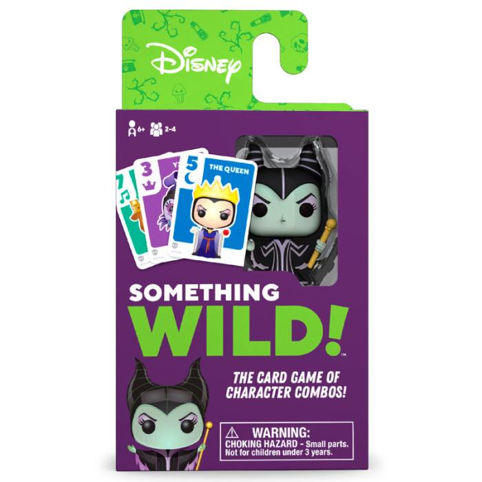 Something Wild Card Game Disney Villanas German / Spanish / Italian 55627