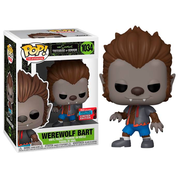 POP figure The Simpsons Werewolf Bart Exclusive 55470