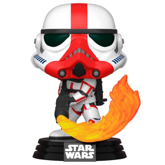 POP figure Star Wars Mandalorian Incinerator Stormtrooper 55097