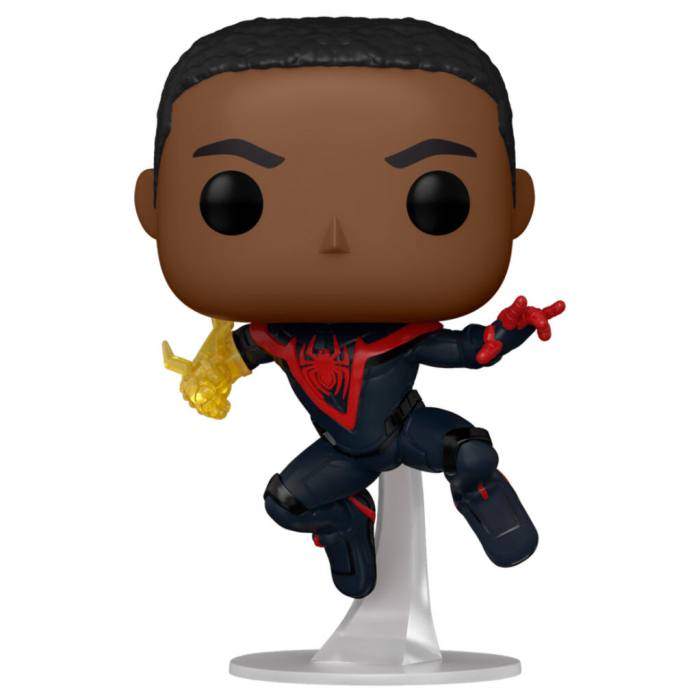 POP figure Spiderman Miles Morales Classic Suit Chase 55478