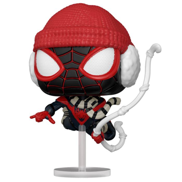 POP figure Marvel Spiderman Miles Morales Winter Suit 55836