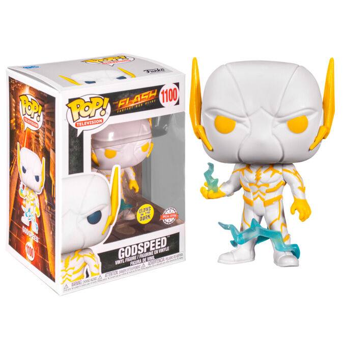 POP figure DC Comics The Flash Godspeed Glow in the Dark Exclusive 55905