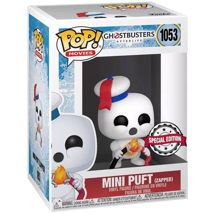 POP figure Ghostbusters Afterlife Mini Puft Zapped exclusive 55832
