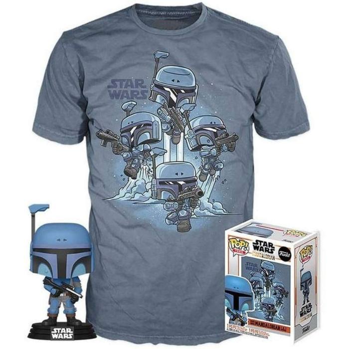 Set figure POP & Tee Star Wars Mandalorian L 55179
