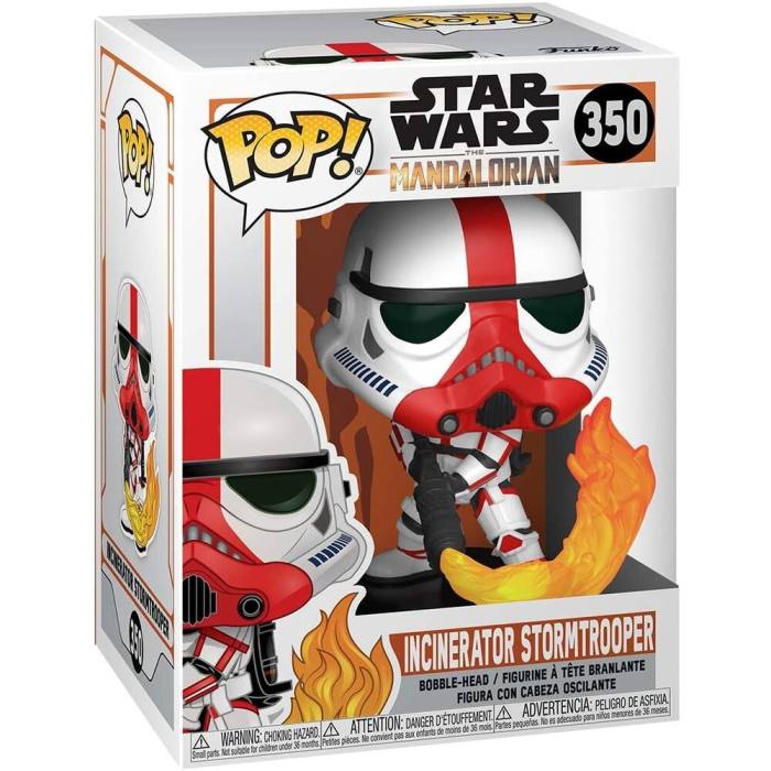 POP figure Star Wars Mandalorian Incinerator Stormtrooper 55098