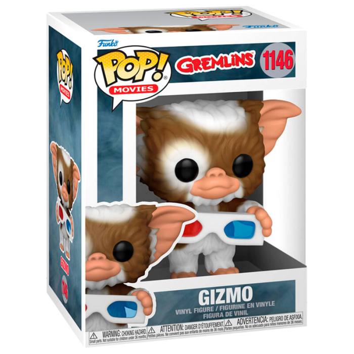 POP figure Gremlins Gizmo with 3D Glasses 55455