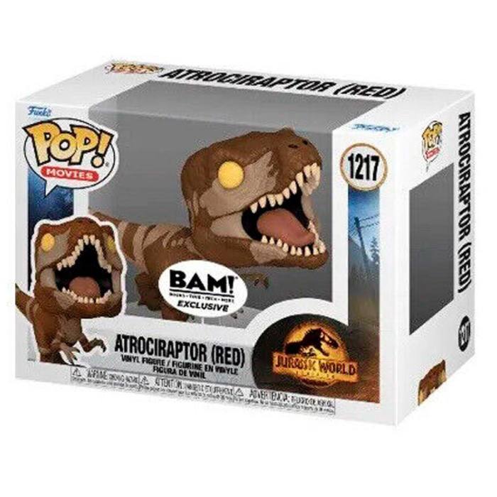 POP figure Jurassic World Atrociraptor Red Exclusive 55921