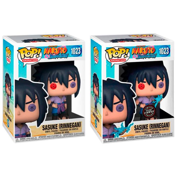 POP figure Naruto Shippuden Sasuke 5 + 1 Chase Exclusive 55873