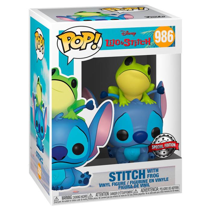 POP figure Disney Lilo & Stitch - Stitch with Frog Exclusive 55624