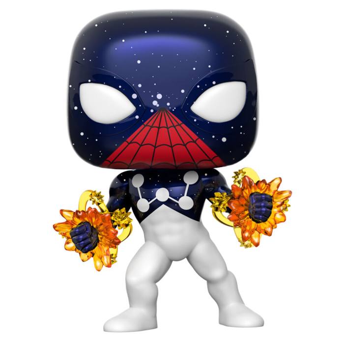 POP figure Marvel Spider-Man Captain Universe Exclusivo 55176