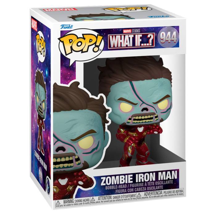 POP figure Marvel What If Zombie Iron Man 56287