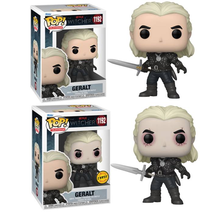 POP figure The Witcher Geralt 5 + 1 Chase 56482