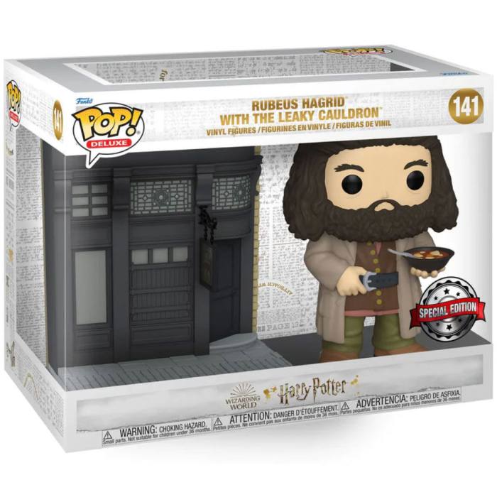 POP figure Harry Potter Diagon Alley Rubeus Hagrid The Leaky Cauldron Exclusive 56593