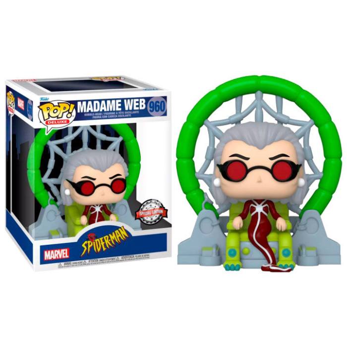 POP figure Marvel Spiderman Madame Web Exclusive 56737