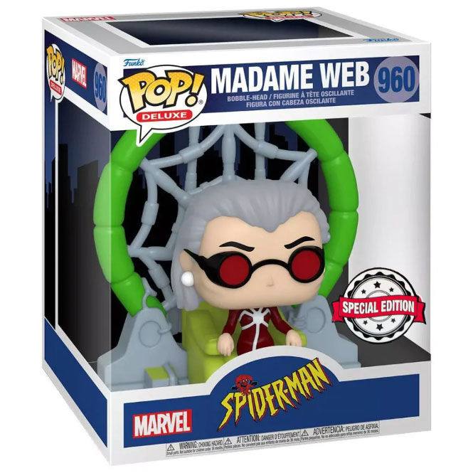 POP figure Marvel Spiderman Madame Web Exclusive 56738