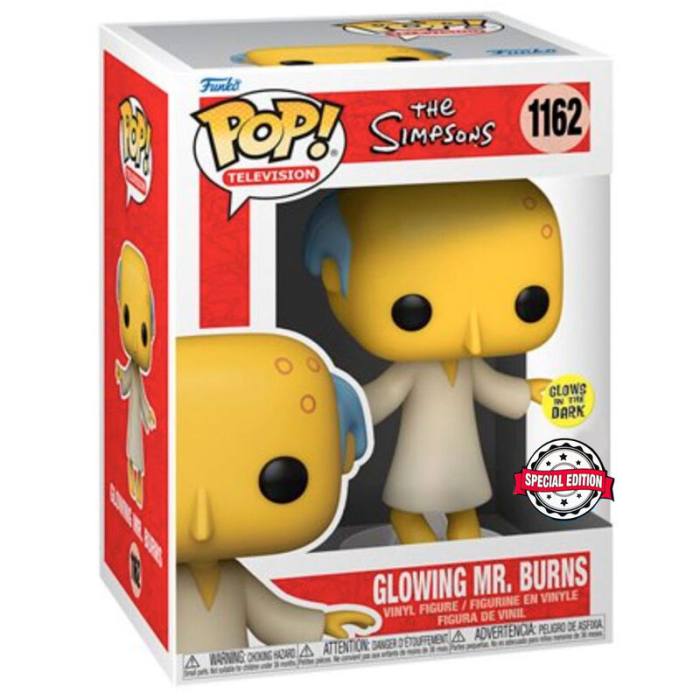 POP figure Simpsons Glowing Mr. Burns Exclusive 56618