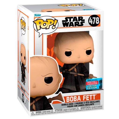 POP figure Star Wars Boba Fett No Armor Exclusive 56057