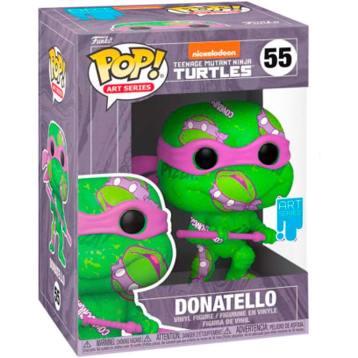 POP figure Ninja Turtles Donatello Artist + Case Exclusive 56693