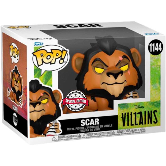 POP figure Disney Villains The Lion King Scar Exclusive 56749