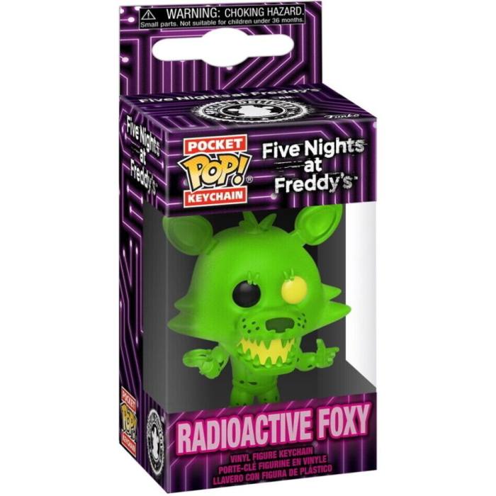 Pocket POP Keychain Five Nights at Freddys Radioactive Foxy 56984
