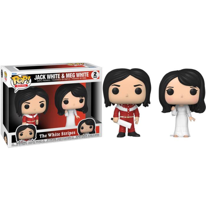 POP pack 2 figures The White Stripes Jack White and Meg White 57239