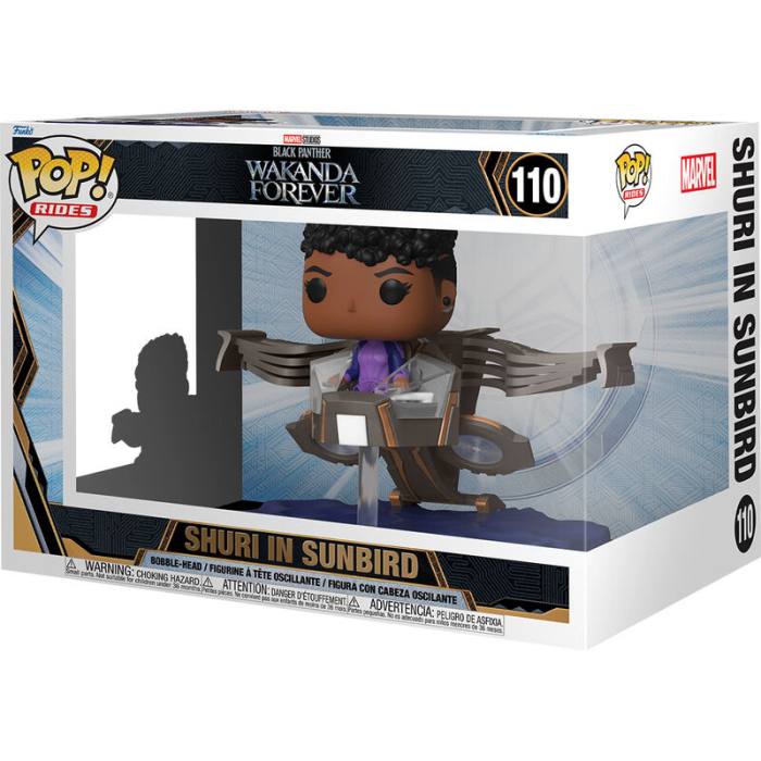 POP figure Black Panther Wakanda Forever Shuri in Sunbird 57614