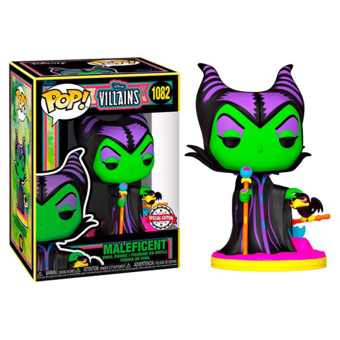 POP figure Disney Villains Maleficent Black Light Exclusive 57056