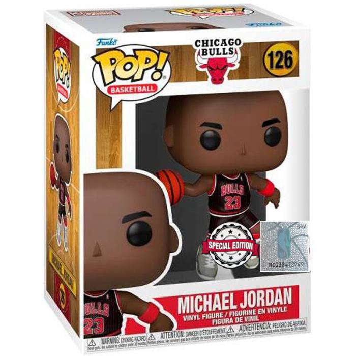 POP figure NBA Chicago Bulls Michael Jordan with Jordans Exclusive 57062