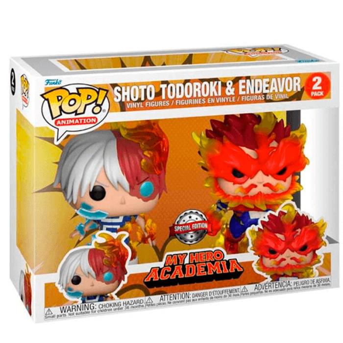 POP pack 2 My Hero Academia Shoto Todoroki & Endeavor Exclusive 57938