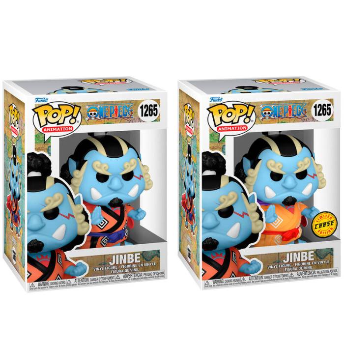 POP figure One Piece Jinbe 5 + 1 Chase 57179