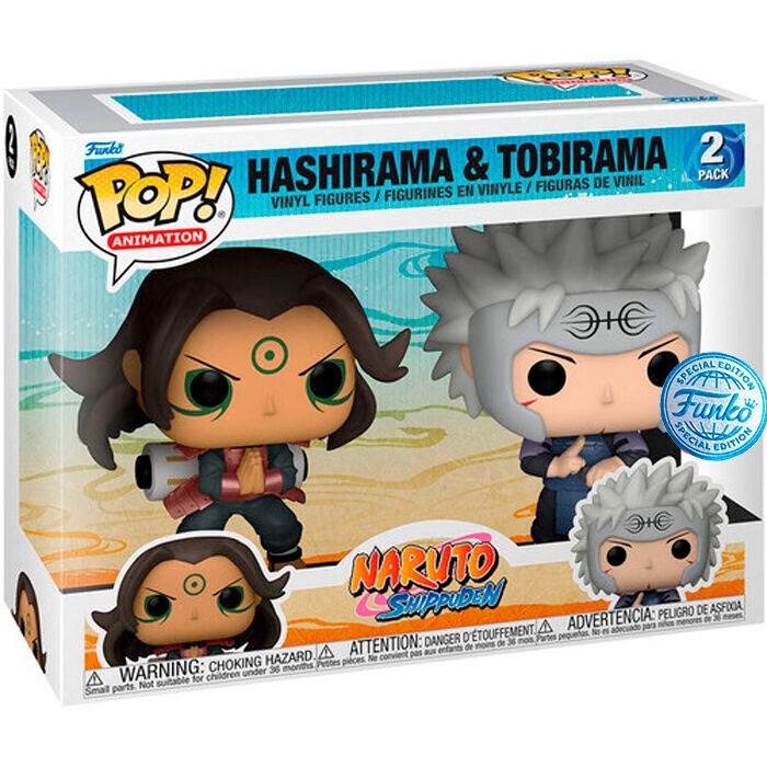 POP pack 2 figures Naruto Shippuden Hashirama & Tobirama Exclusive 57494
