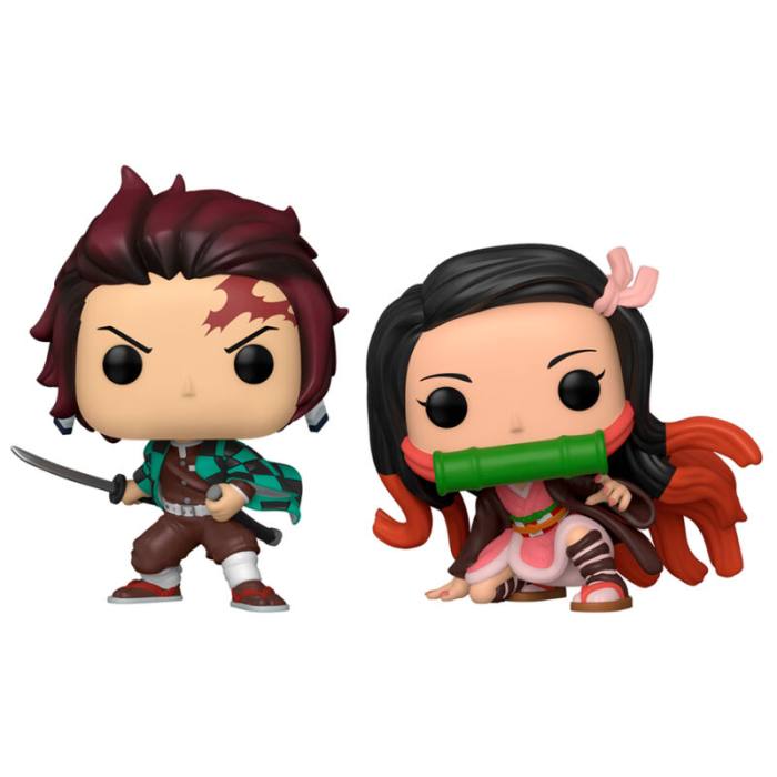 POP pack 2 figures Demon Slayer Kimetsu no Yaiba Tanjiro & Nezuko Exclusive 57480