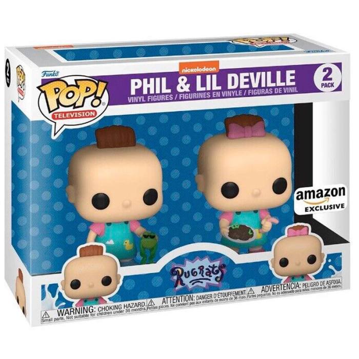 POP pack 2 figures Rugrats Phil & Lil Exclusive 57011