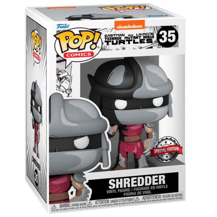 POP figure Ninja Turtles Shredder Exclusive 5 + 1 Chase 57065
