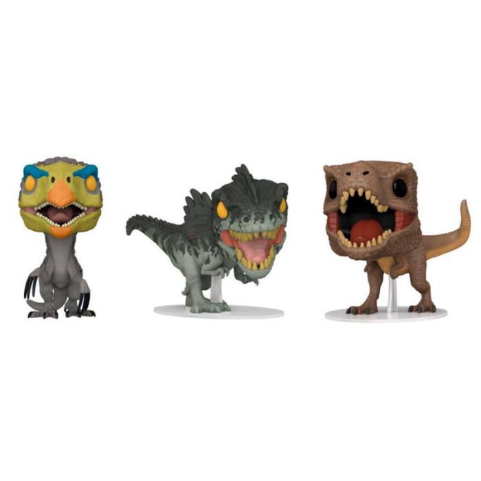 POP pack 3 figures Jurassic World 57530